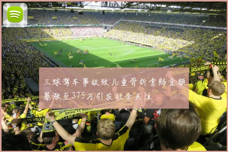 三球驾车事故致儿童骨折索赔金额暴涨至375万引发社会关注